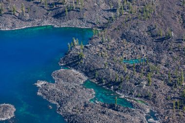 Sihirbazı Adası, krater Gölü, Oregon