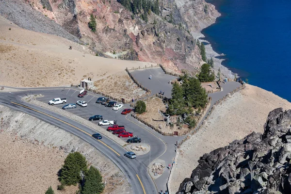 Bekçi Overlook krater Gölü Milli Parkı