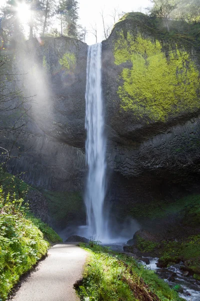 Latourell Falls, Oregon — Stok fotoğraf
