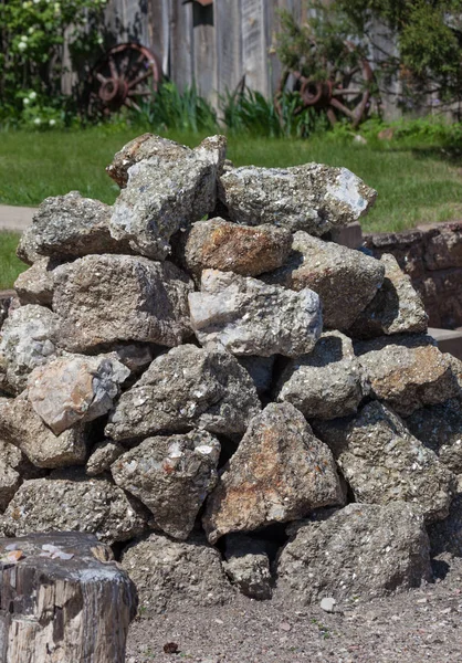 Mica e rochas de quartzo — Fotografia de Stock