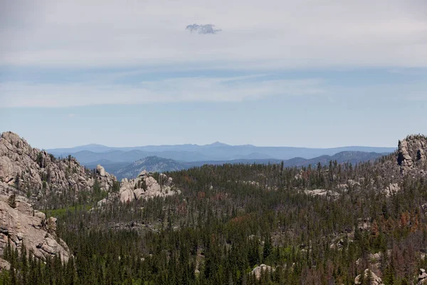 Vista de Black Elk Peak Trail — Fotografia de Stock