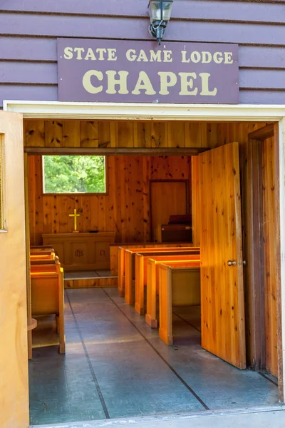 State Game Lodge Chapel — Stock Photo, Image
