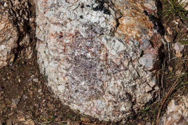 Mica Quartz Rock Sammansättning — Stockfoto