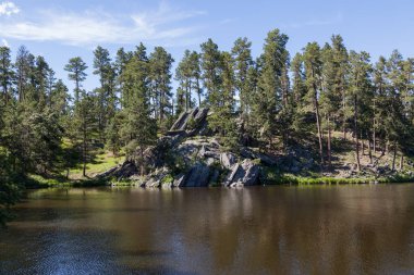 İlkbaharda Stockade Gölü