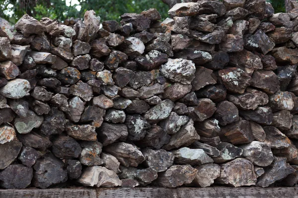 Stack of Petrified Wood — Stock Photo, Image