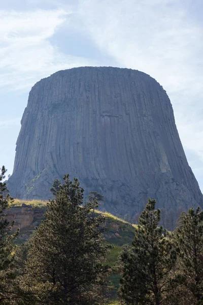 Devils tower nationalmonument — Stockfoto