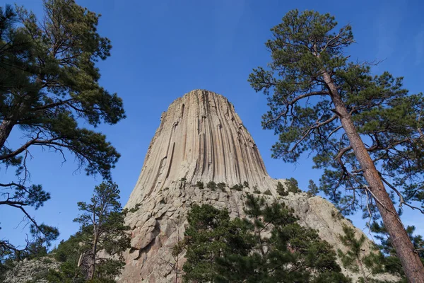 Devils tower nationalmonument — Stockfoto