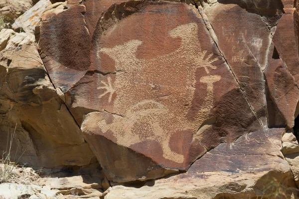 Legend Rocks State Petroglyph Site — Φωτογραφία Αρχείου