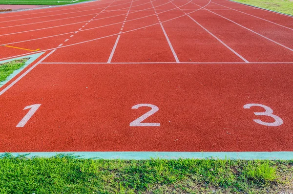 Koşu parkuru 1 2 3 numaraları.