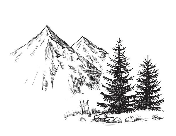 Á Drawing Of Mountain Stock Images Royalty Free Mountain Sketch Drawings Download On Depositphotos royalty free mountain sketch drawings