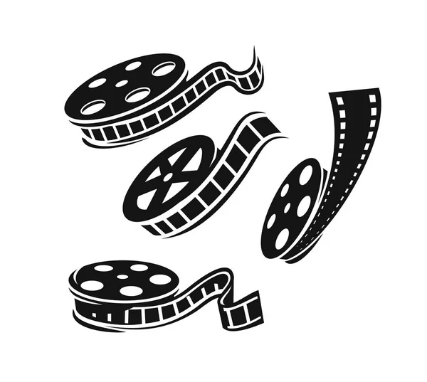 Film roll vector — Stock Vector