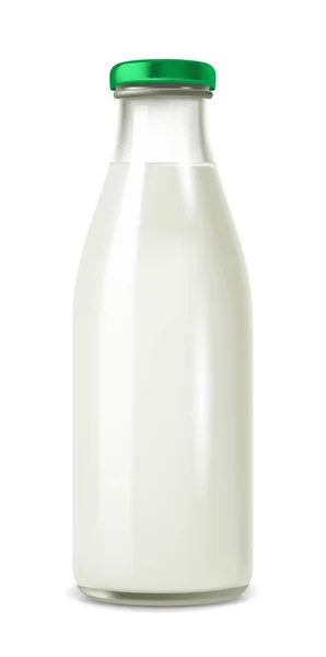 Sklenice mléka — Stockový vektor