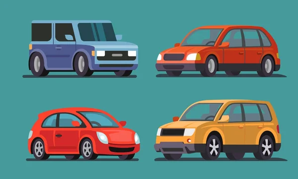 Plantilla de vector de coche sobre fondo gris . — Vector de stock