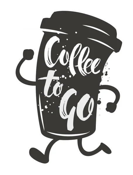 Kaffee to go. — Stockvektor
