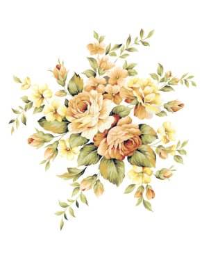  basit beyaz arka plan illüstrasyon çiçek