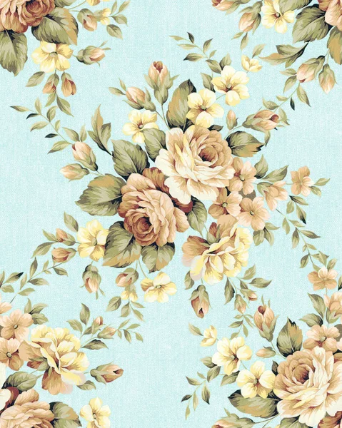 Çiçekler pürüzsüz desen