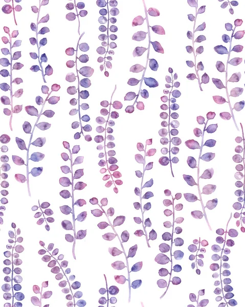 Watercolor illustration  Seamless pattern — Stock Photo, Image