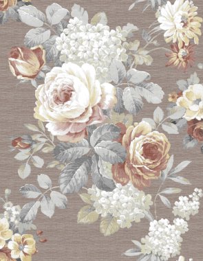 Klasik Popüler Çiçeksiz Desensiz Desen arkaplanı - Herhangi bir hatları doldurmak için kusursuz desen kullanmak için