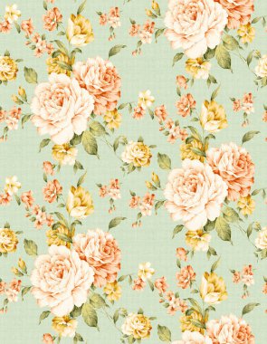 Klasik Popüler Çiçeksiz Desensiz Desen arkaplanı - Herhangi bir hatları doldurmak için kusursuz desen kullanmak için