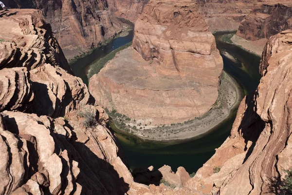 Vista del Río Colorado en el Parque Nacional Glen Canyon — Foto de Stock