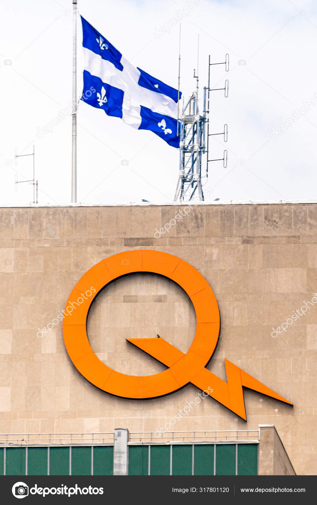 Montreal Canada Hydro Quebec Logo Stock Editorial Photo C Yelo34 317801120