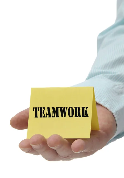 Teamwork - Sign Series — Stock Photo, Image