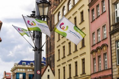 Wroclaw Polonya - 17 Haziran 2017: Wroclaw Polonya'da dünya oyunları başladı
