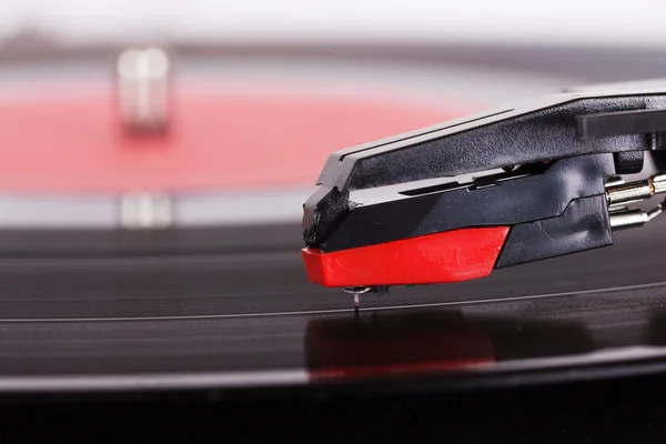 Close up of a retro record player — Stock Photo, Image