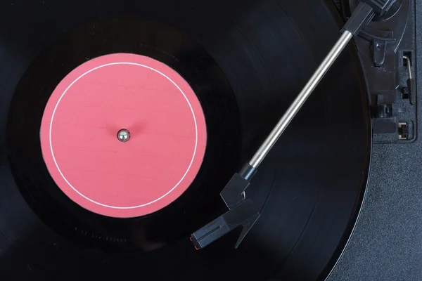 Close up of a retro record player — Stock Photo, Image