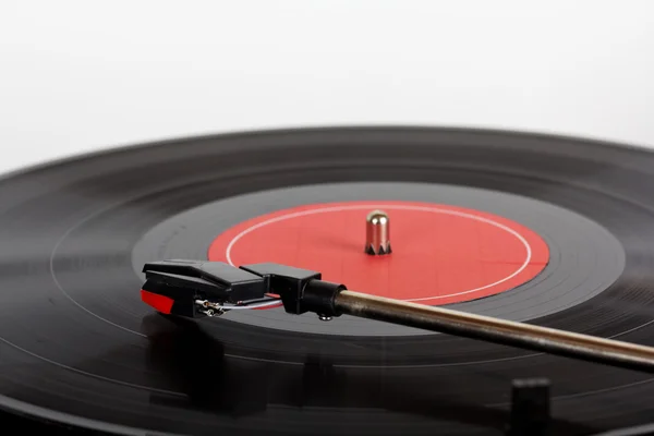 Close up of a retro record player — Stock Photo, Image