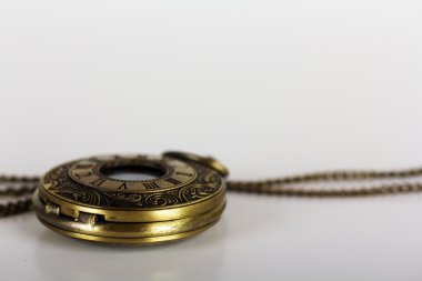 Hafif bir arka plan karşı cep saati