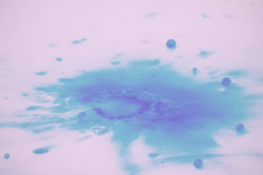 Siyah bir arka plan Vintage Retro filtre sıçramasına boya damla.