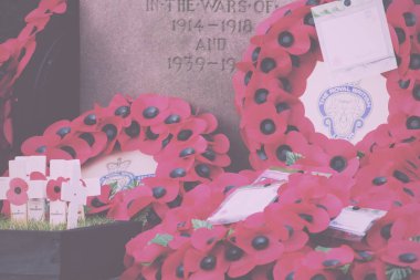 Haşhaş bir anma töreninde Rememberance gün Vintage Retro sırasında yaptı