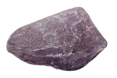 Beyaz bir arka plan karşı plaj çakıl