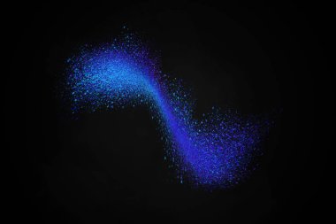 Soyut toz tasarım arka plan olarak kullanmak için