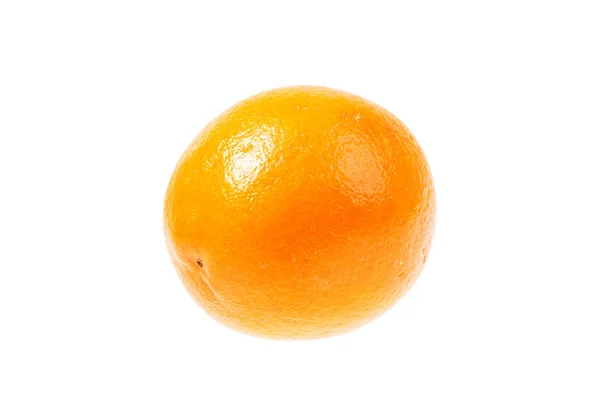 Maturare arancione brillante su uno sfondo bianco — Foto Stock