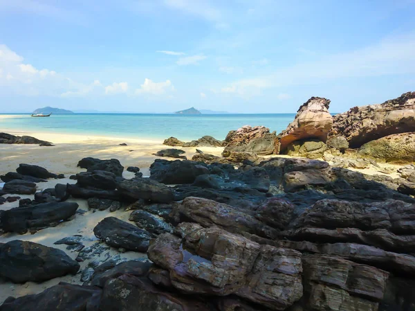 Strand Bei Koh Bulone Satun Thailand — Stockfoto