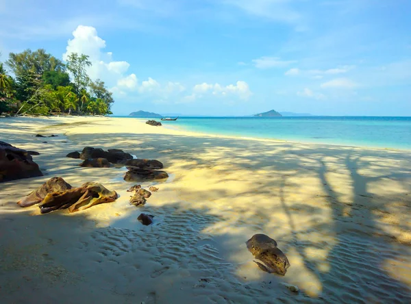 Strand Bei Koh Bulone Satun Thailand — Stockfoto