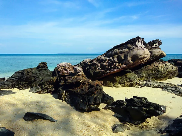 Strand Bei Koh Bulone Satun Thailand — Stockfoto