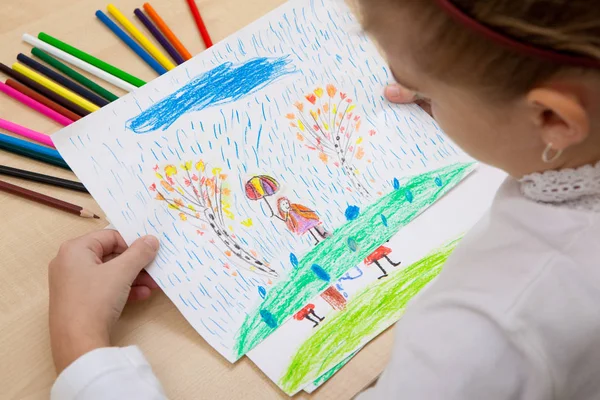 Lápices de dibujo para niños . —  Fotos de Stock
