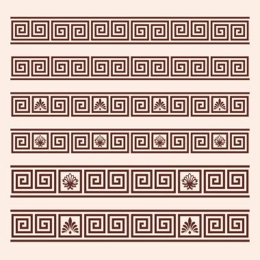 Vektör Yunan süsleme.