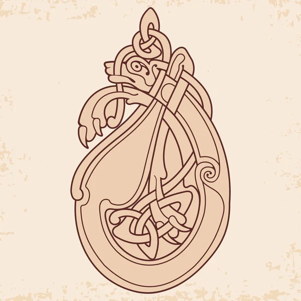 Кельтский национальный рисунок . — стоковый вектор