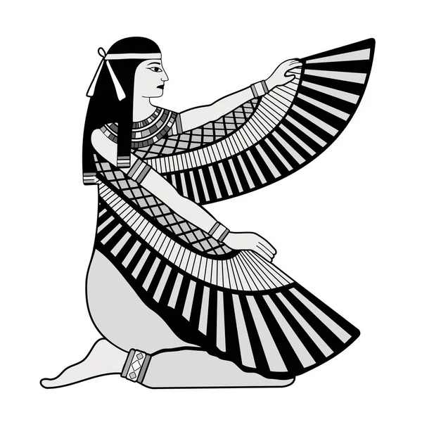Egyptische nationale tekening. — Stockvector
