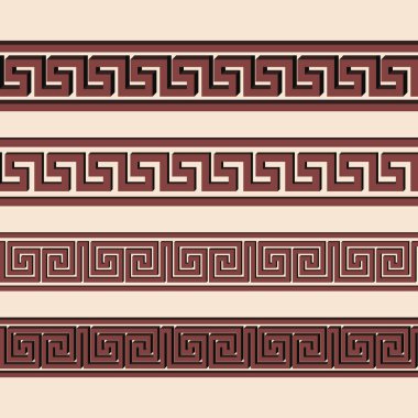 Vektör Yunan süsleme.