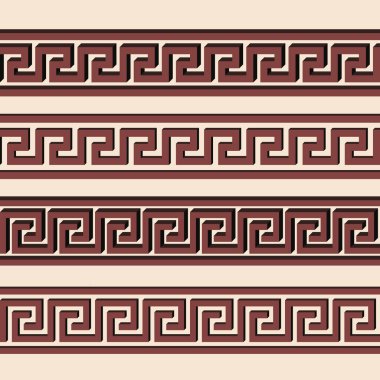 Vektör Yunan süsleme.