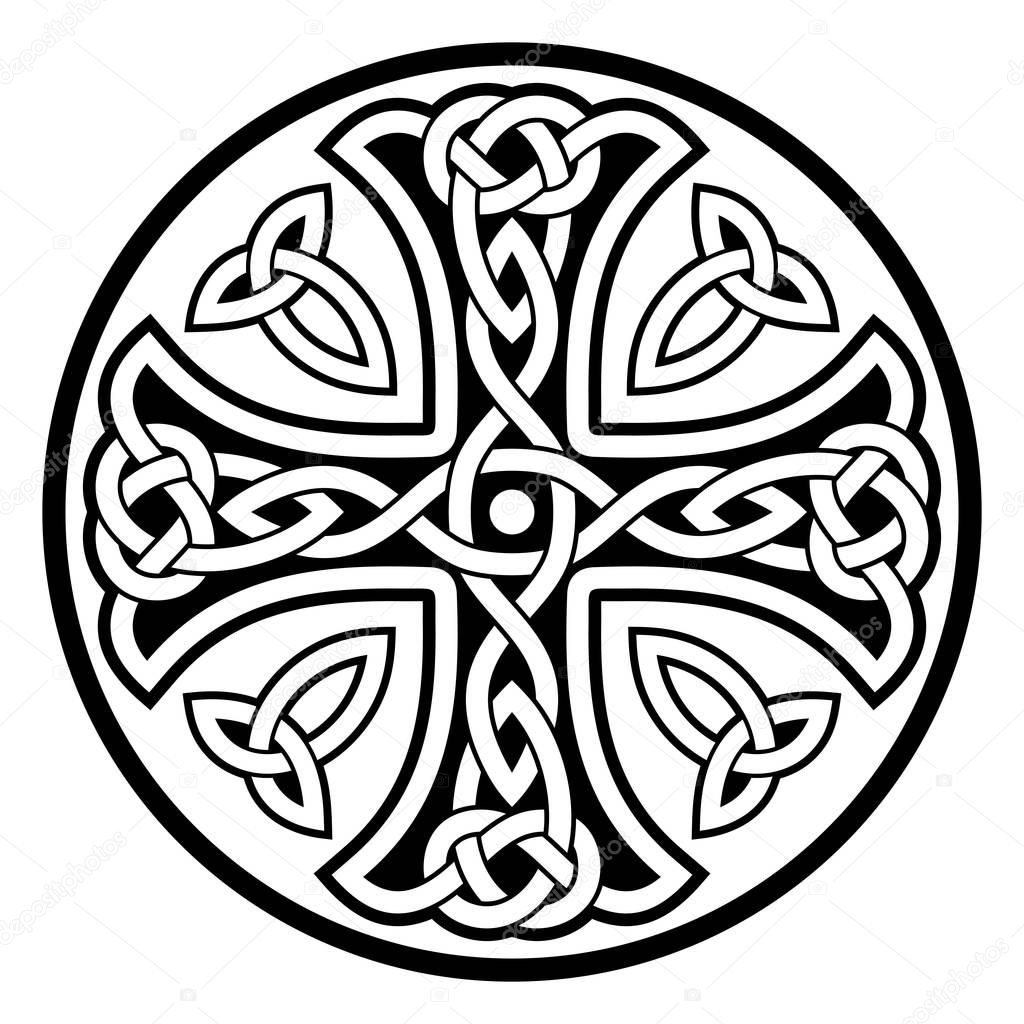 Celtic national ornaments.