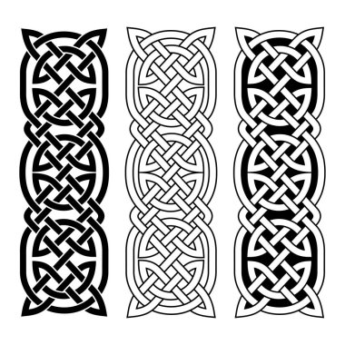 Ulusal Celtic süsler.