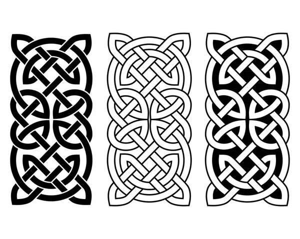 Celtic national ornaments. — Stock Vector