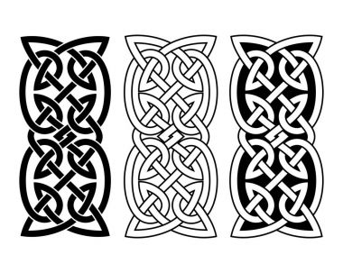 Ulusal Celtic süsler.