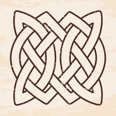 Ulusal Celtic süsler.